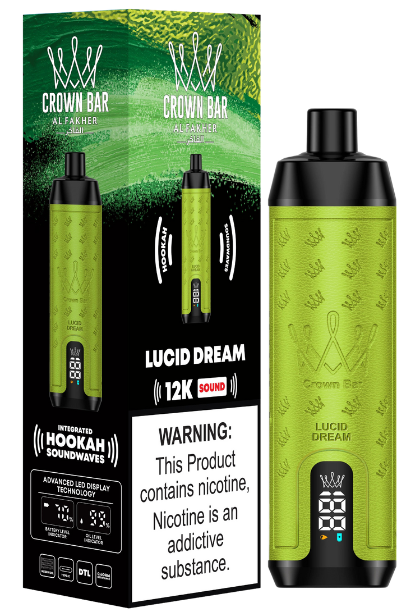 alfakher-crownbar-12000-lucid-dream - Al Fakher Vape | Shop DE